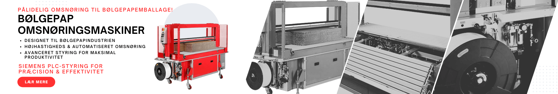 CORRUGATED STRAPPING MACHINES